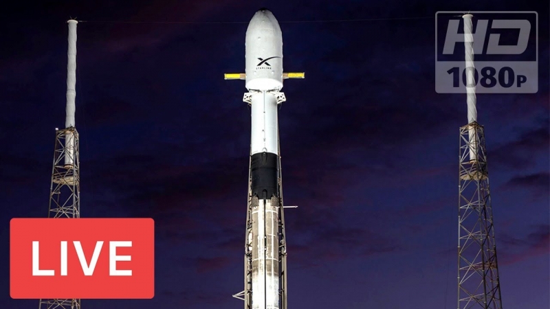 Ракета Falcon 9 с навигационным спутником стартовала с мыса Канаверал