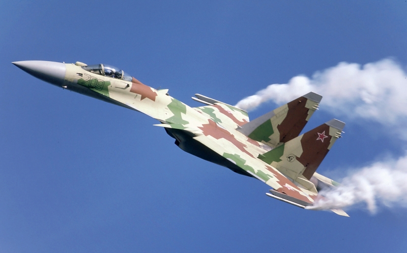 Русская «сушка» Западу не по зубам: Су-35 разогнал конкурентов в небе