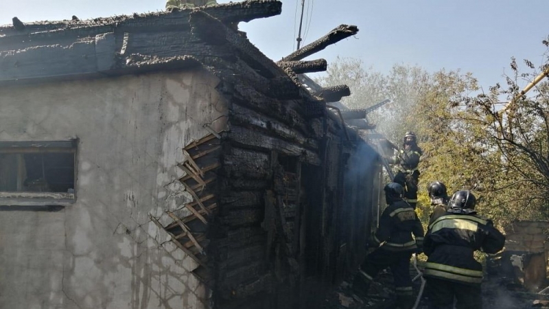 Двое мужчин погибли на пожаре в Чурилово