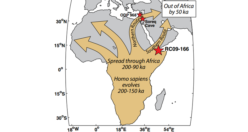 Что выгнало первых людей из Африки?