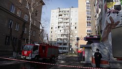 Фоторепортаж с места взрыва кислородной станции в центре Челябинска