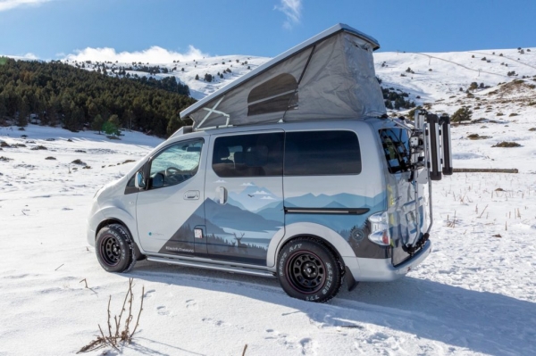 Udaj się w podróż, z której nie wrócisz. Umożliwi Ci to Nissan e-NV200 Winter Camper