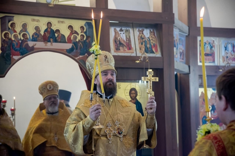 «Только ограду восстанавливали три года»: митрополит Григорий посетил старинный храм в Большом Куяше
