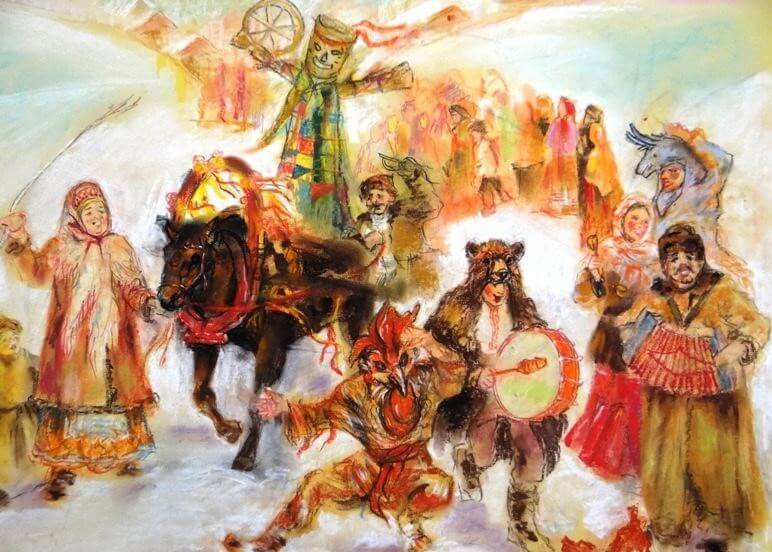 
Славянский праздник Комоедица 20 марта 2021 года, чем он отличался от Масленицы                