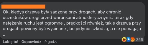 Jechał za szybko, zginęły trzy osoby. Internet wydał wyrok: winne są drzewa