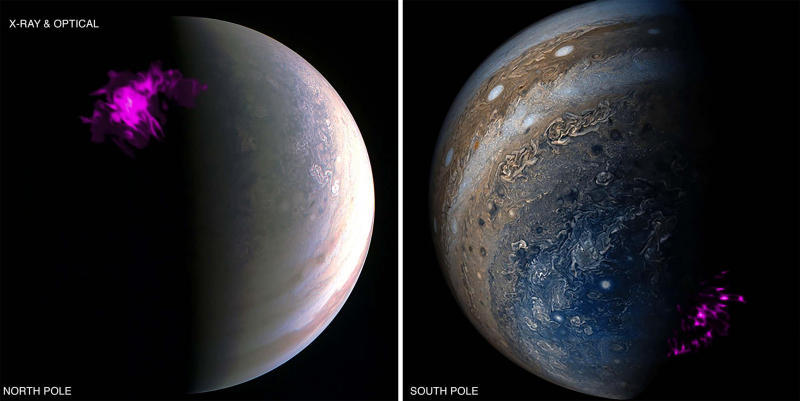 Раскрыта 40-летняя загадка рентгеновского сияния Юпитера