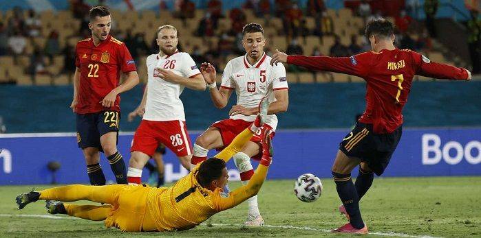
Словакия — Испания 0:5, результат матча 23 июня, сыгравшие коэффициенты                