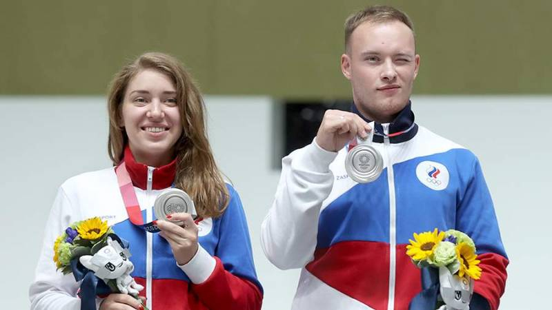 Сборная России расположилась на 4 месте в медальном зачете Олимпиады в Токио 2021 года после 4 дней соревнований