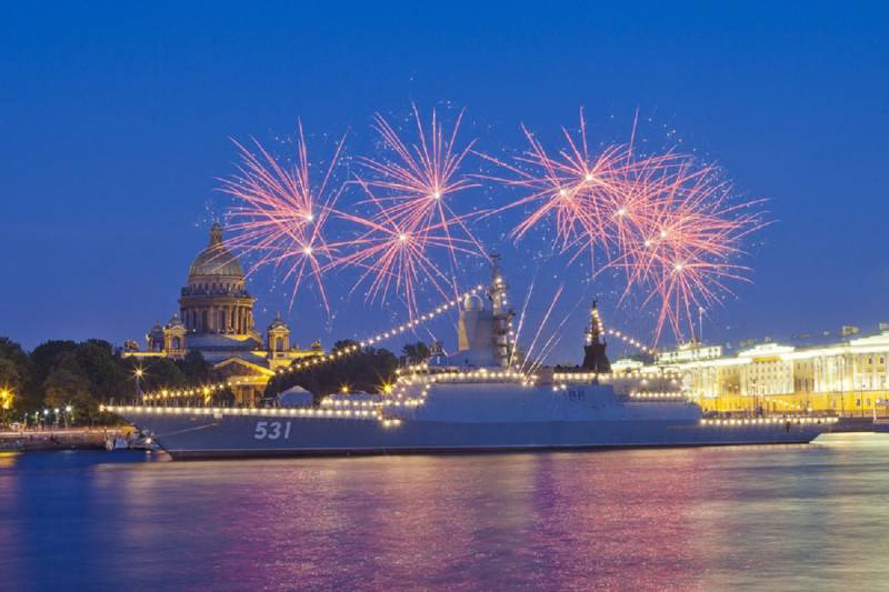 
Программа мероприятий на день ВМФ в Санкт-Петербурге 25 июля 2021 года                