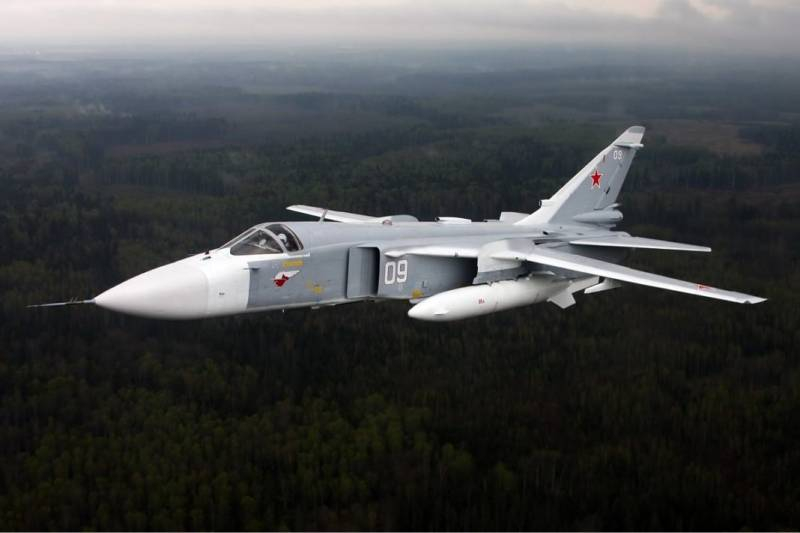 
Бомбардировочный самолет СУ-24 сегодня упал под Пермью                