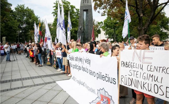 Литовские поляки правительству: «Убирайтесь!» — начало майдана в Вильнюсе