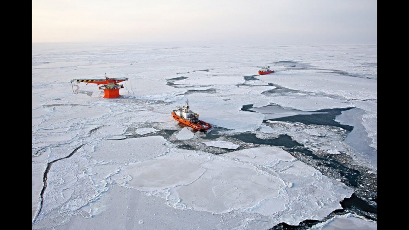 В акватории Северного морского пути сложилась неуправляемая ледовая обстановка