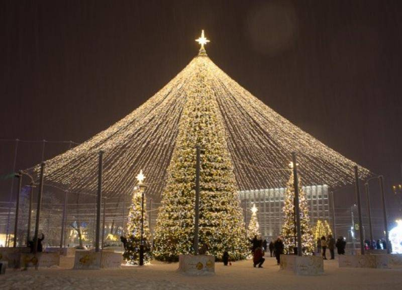 
Рейтинг десяти самых дорогих новогодних елок России: кто одержал победу                