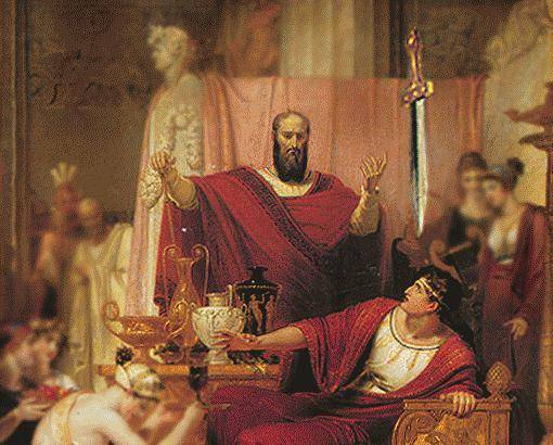 
Любимая легенда Цицерона: что на самом деле олицетворяет собой «Дамоклов меч»                