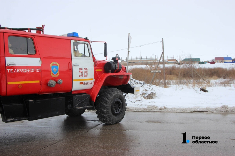 В Челябинской области начали взрывать лед перед весенним паводком