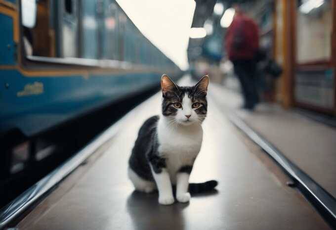 
Скандал в поезде: проводница выбросила кота из вагона, приняв его за бездомного                