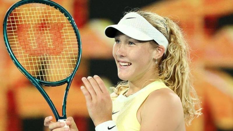 
16-летняя теннисистка из России разгромила шестую ракетку мира на Australian Open                