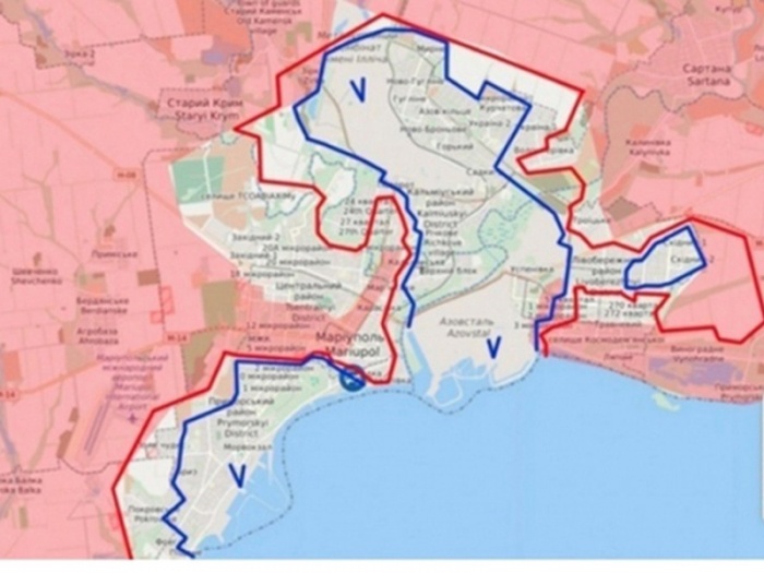 Мариуполь 12 апреля 2022 последние новости сегодня: карта боевых действий на текущий момент, ситуация в Мариуполе сейчас 12.04.2022
